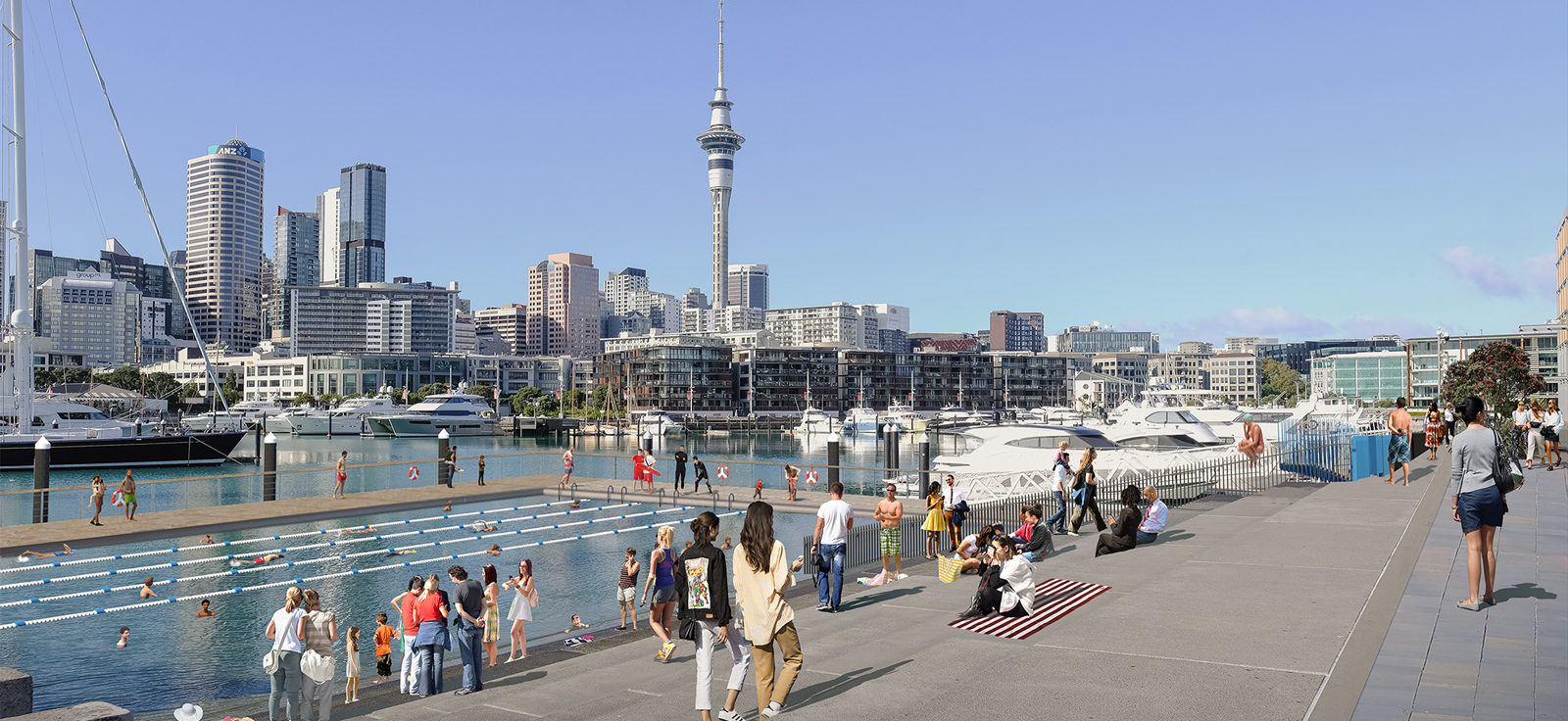 Karanga Plaza Harbour Pool